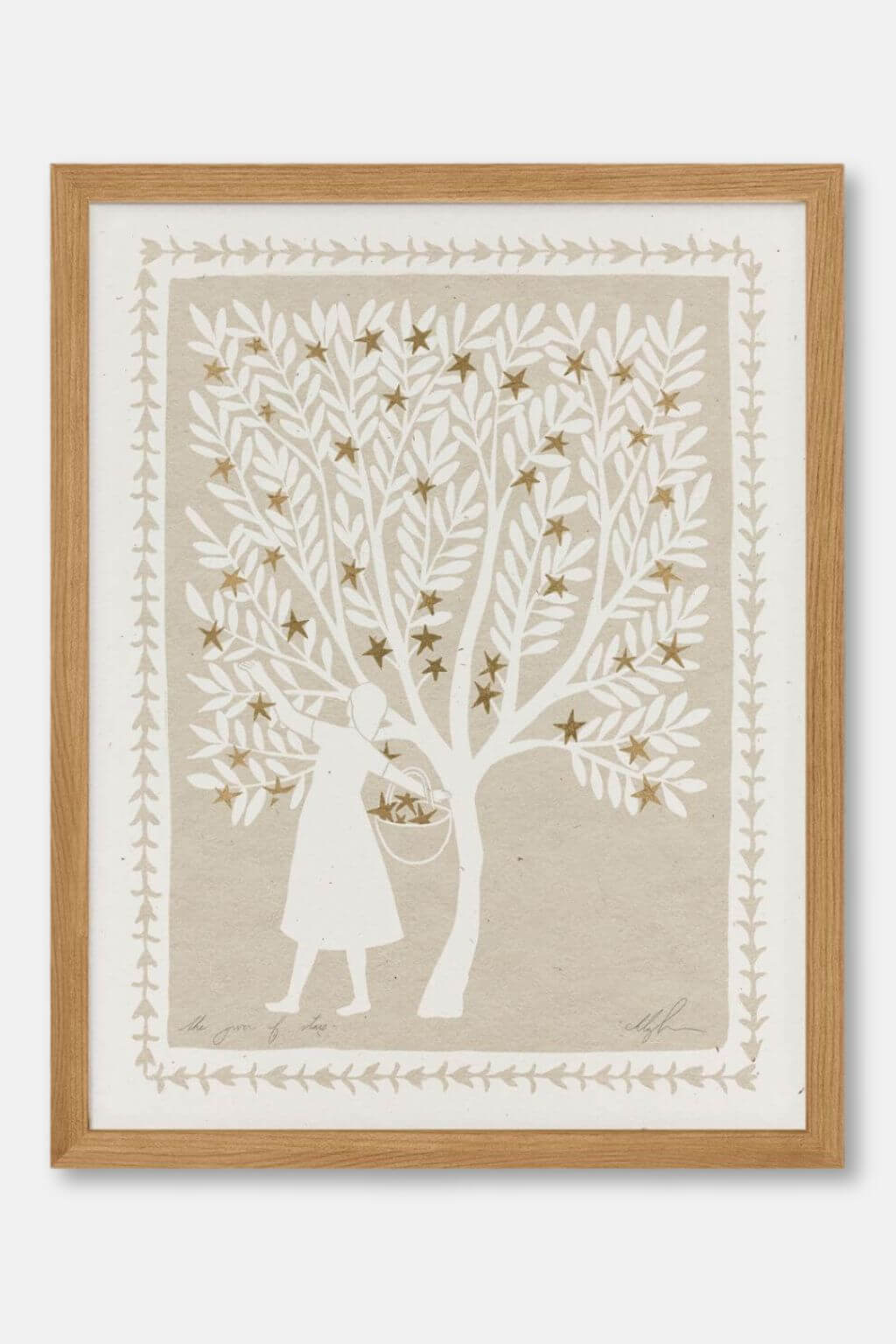 The Giver of Stars Art Print