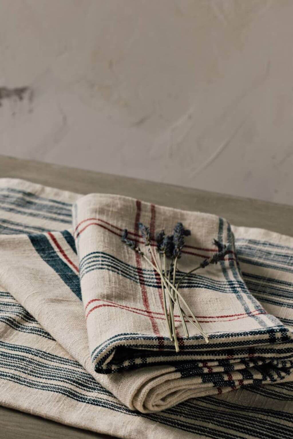 bastien vintage french napkins organic cotton table linens with lavender