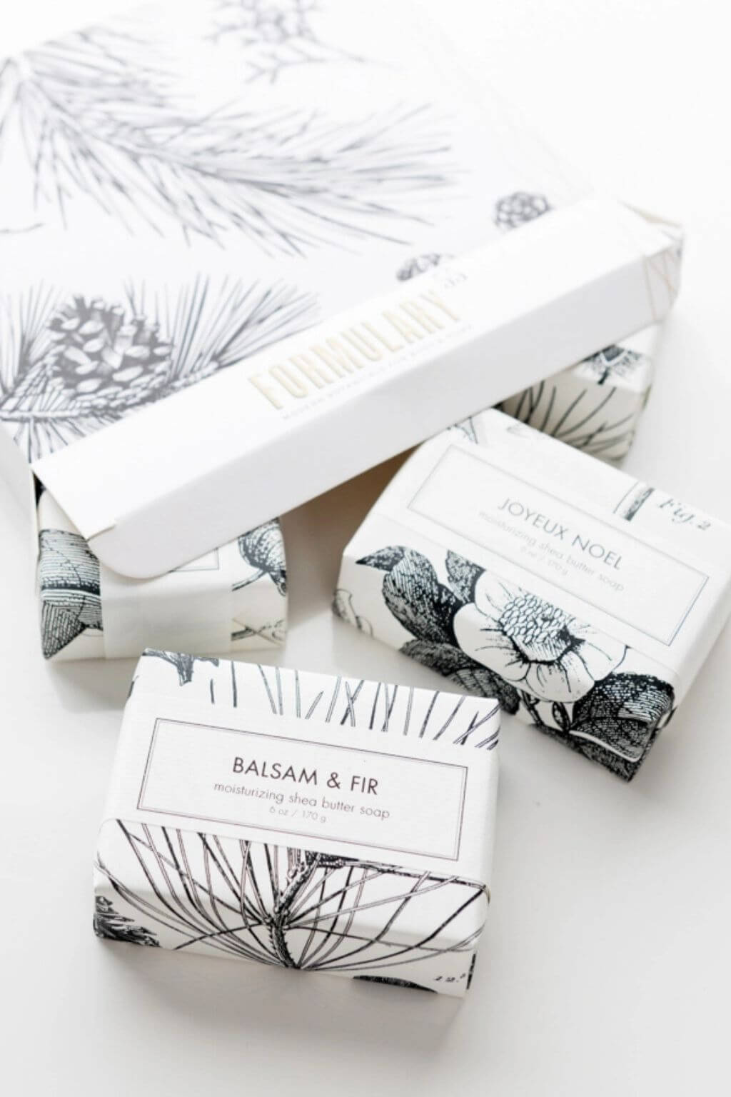 Holiday Collection Shea Butter Bar Soap Gift Set | Formulary 55