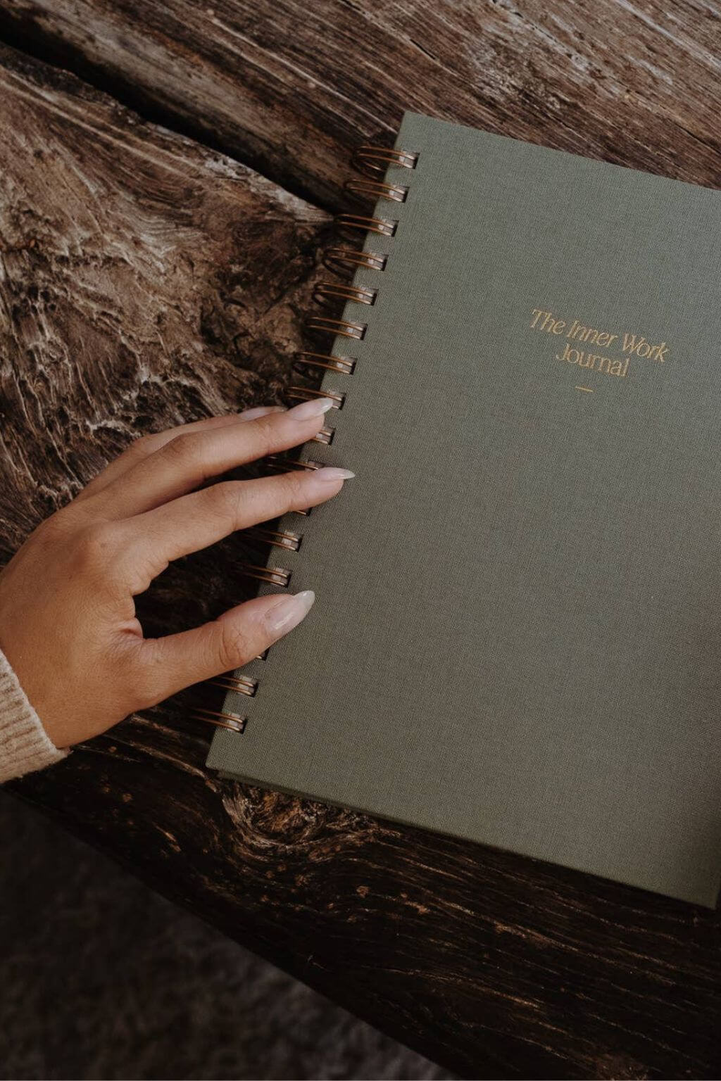 The Inner Work Journal | Guided Mental Health Journal + Wellness Workbook – Sage Linen