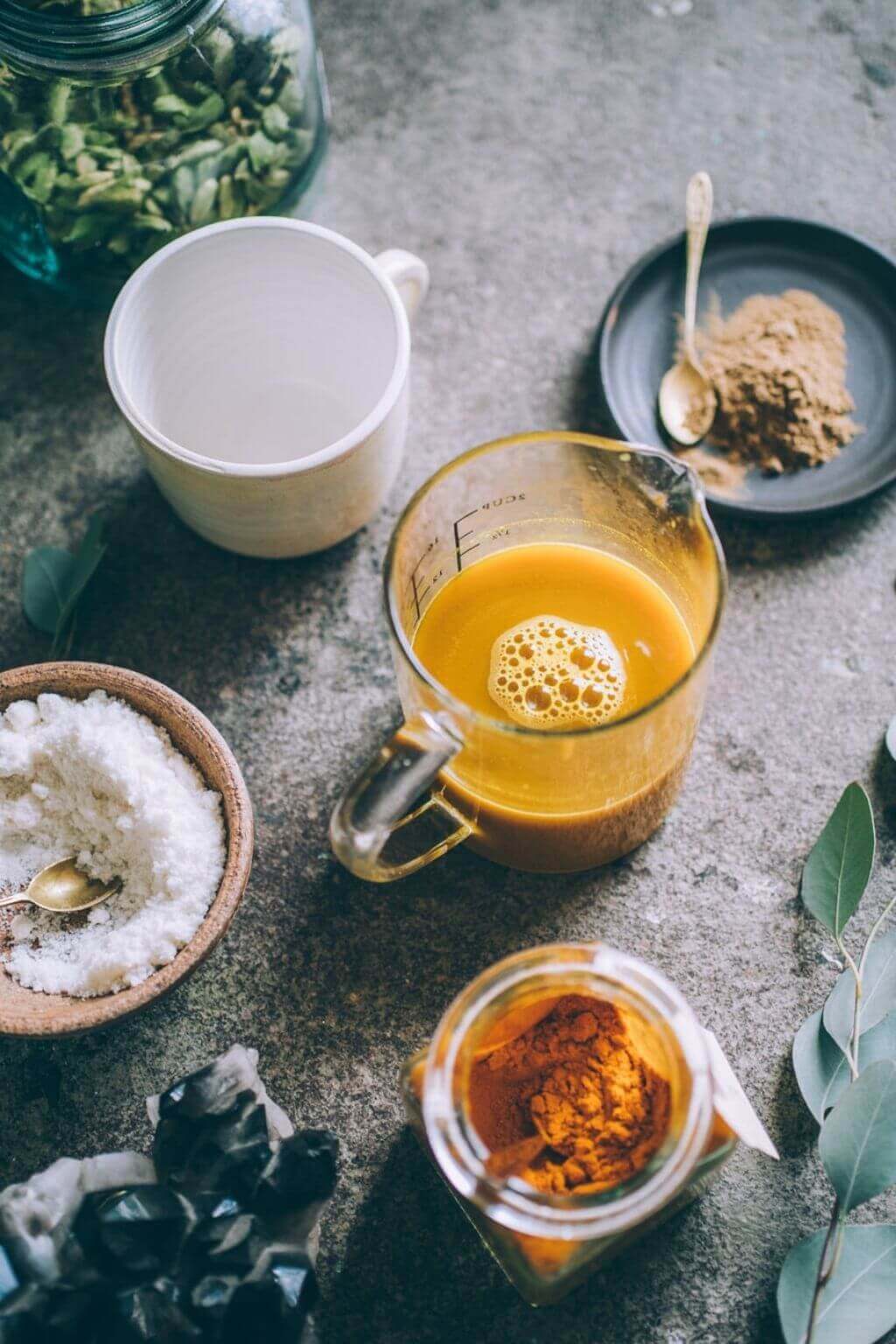Golden Moon Milk (PM) Blue Lotus Vanilla | Relax + Restore Anima Mundi Apothecary