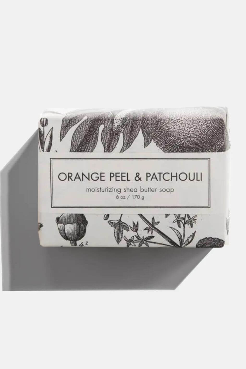 Orange Peel + Patchouli Shea Butter Bar Soap