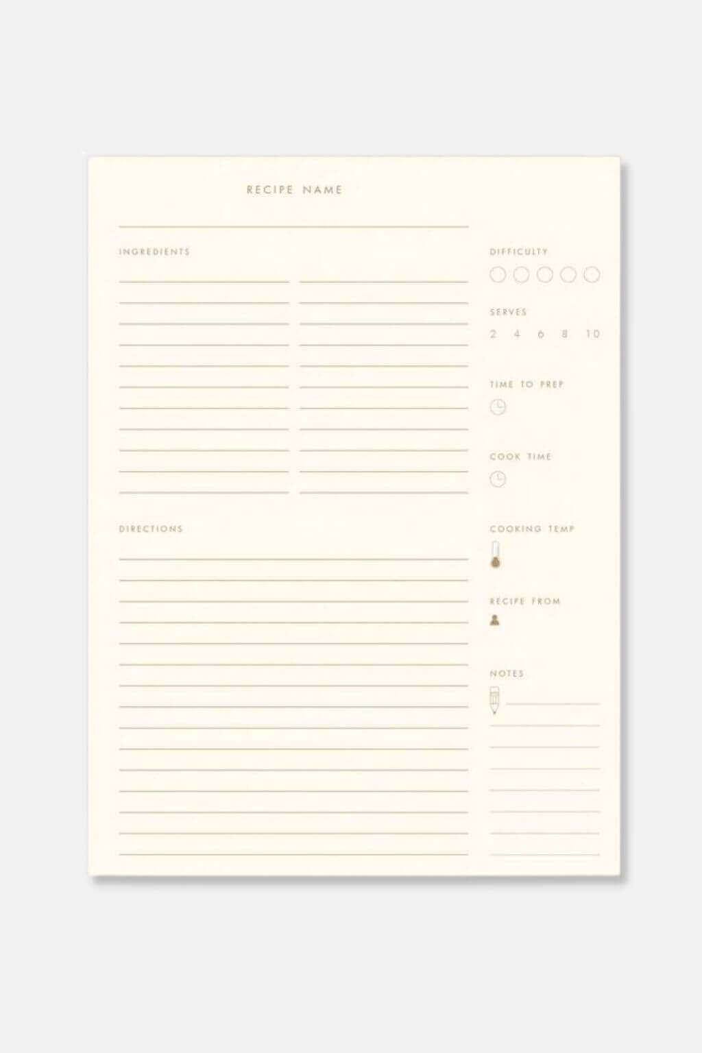 Heirloom Recipe Book