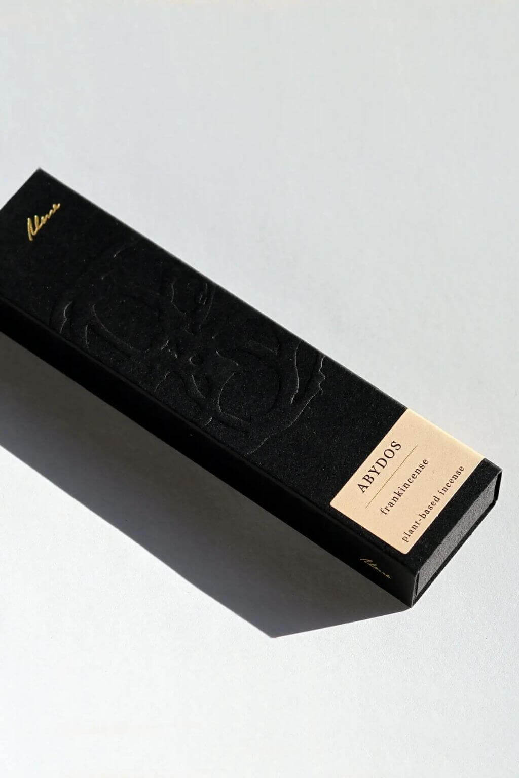 Abydos frankincense incense gift box with natural incense sticks for meditation, ritual, and mindful living