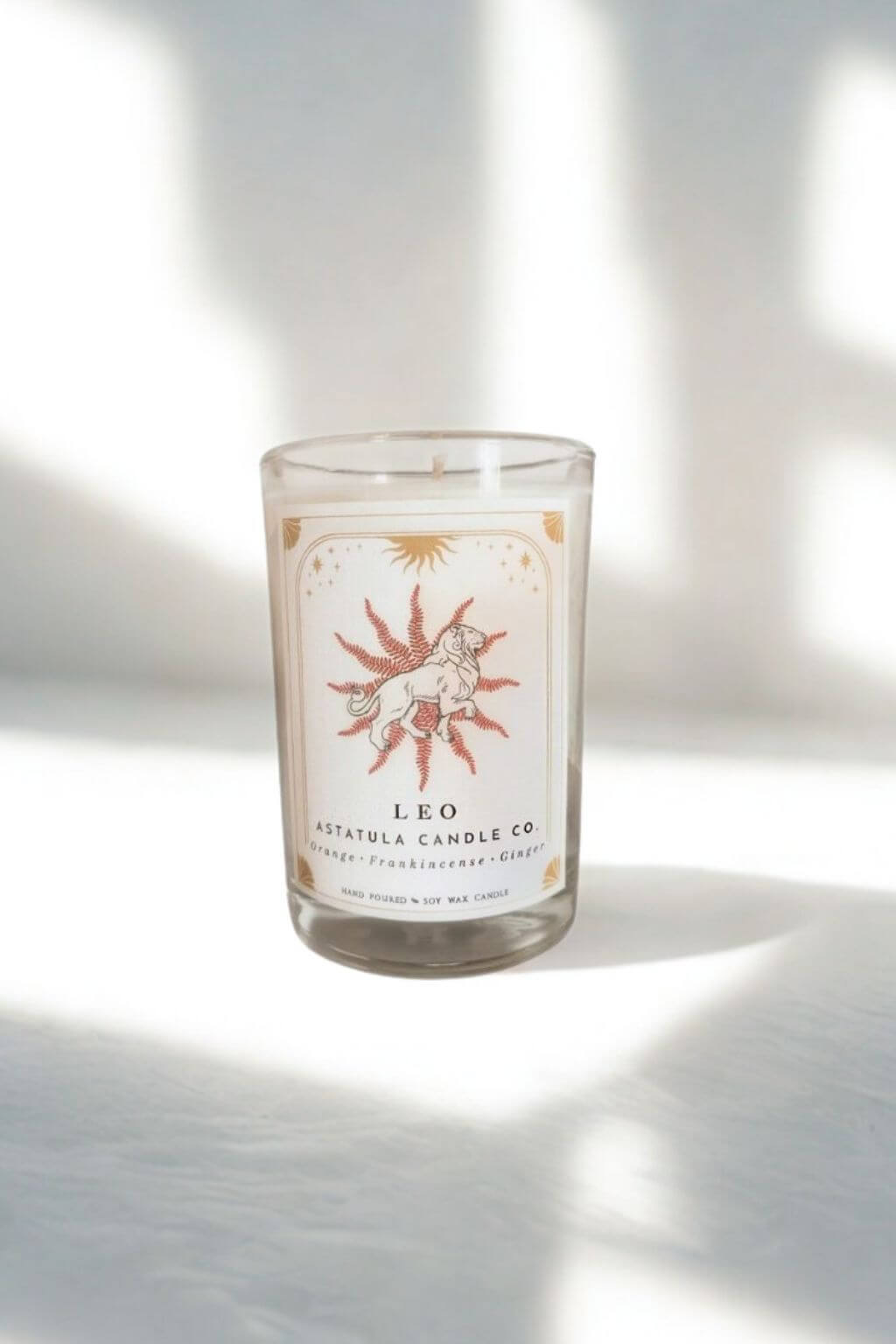 Leo Zodiac Candle | for the Golden Soul + Radiant Heart