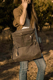 Harvesting + Gathering Market Tote | Garden + Foraging Bag