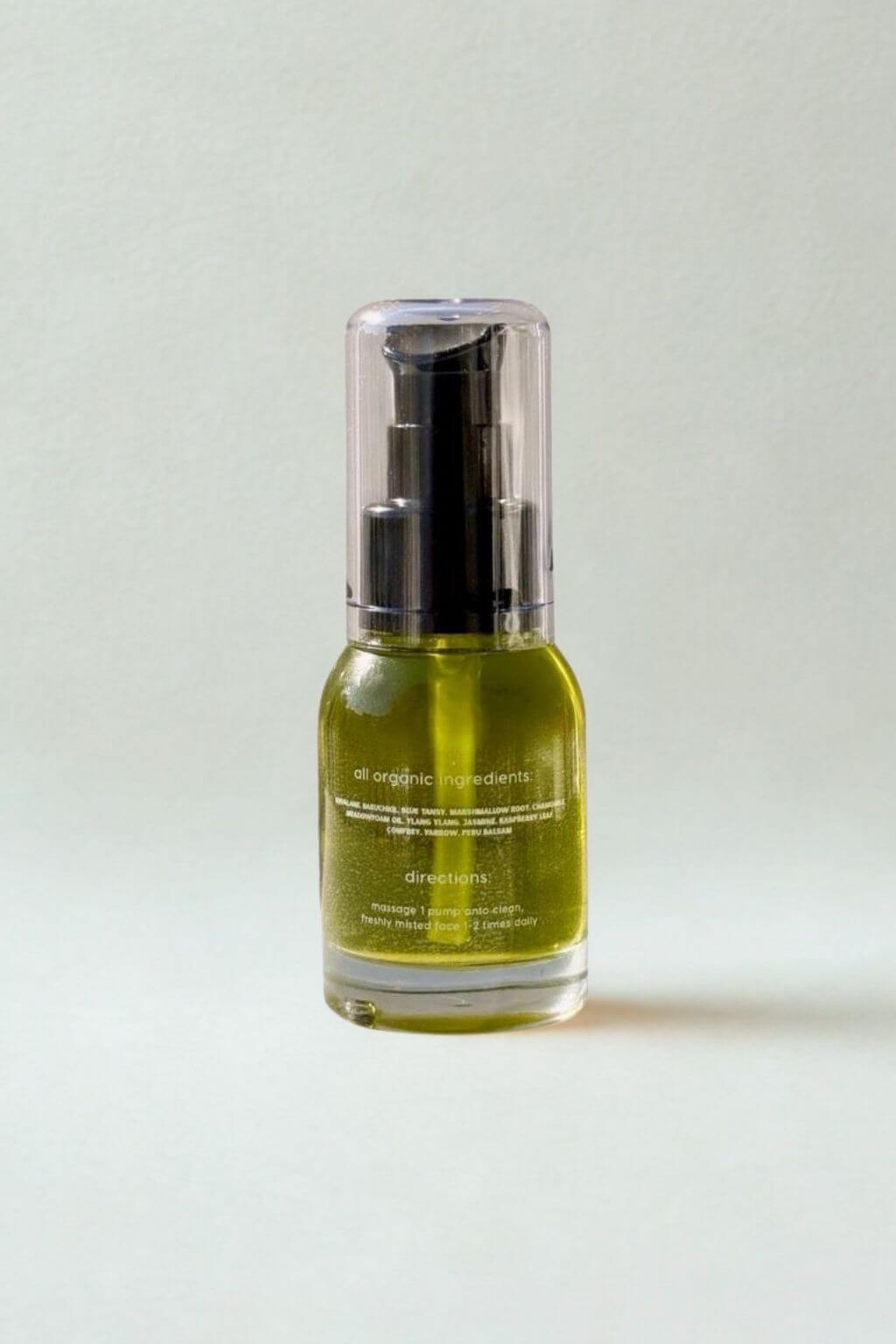 Moon Drops skincare serum bottle against a light gray background