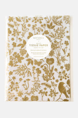 Gold Meadow Illustrated Tissue Paper