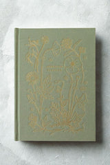 Herbarium Undated Linen Planner | Gold Botanical Embossing