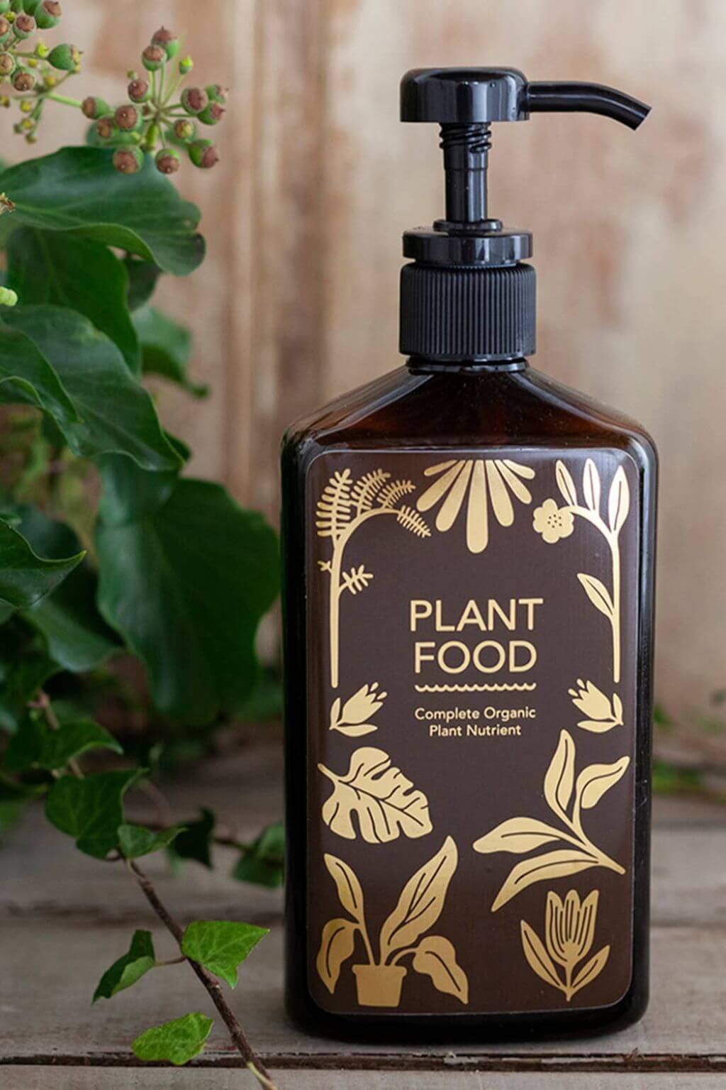 Botanopia complete organic plant food pump bottle