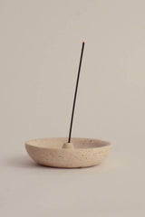 Travertine Incense Holder