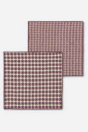 danica heirloom ash plum woven dishcloths set of two cotton cloths