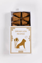 Dream Lion Nine Treasures incense cones in white box