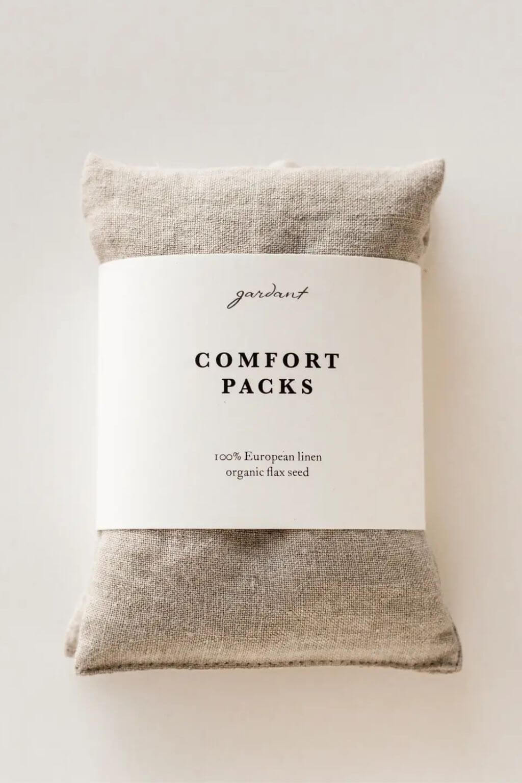 Natural Linen Hot/Cold Comfort Pack Set
