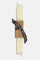 12 inch cream pure beeswax taper candles handcrafted by Greentree Home
