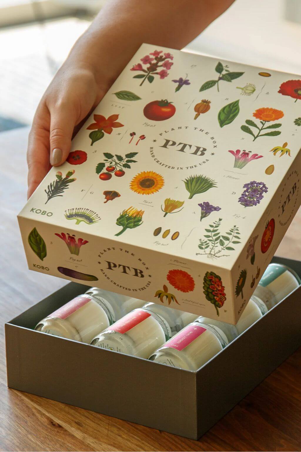 Plant the Box Votive Gift Set