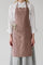 european flax linen apron soft neutral kitchen wear