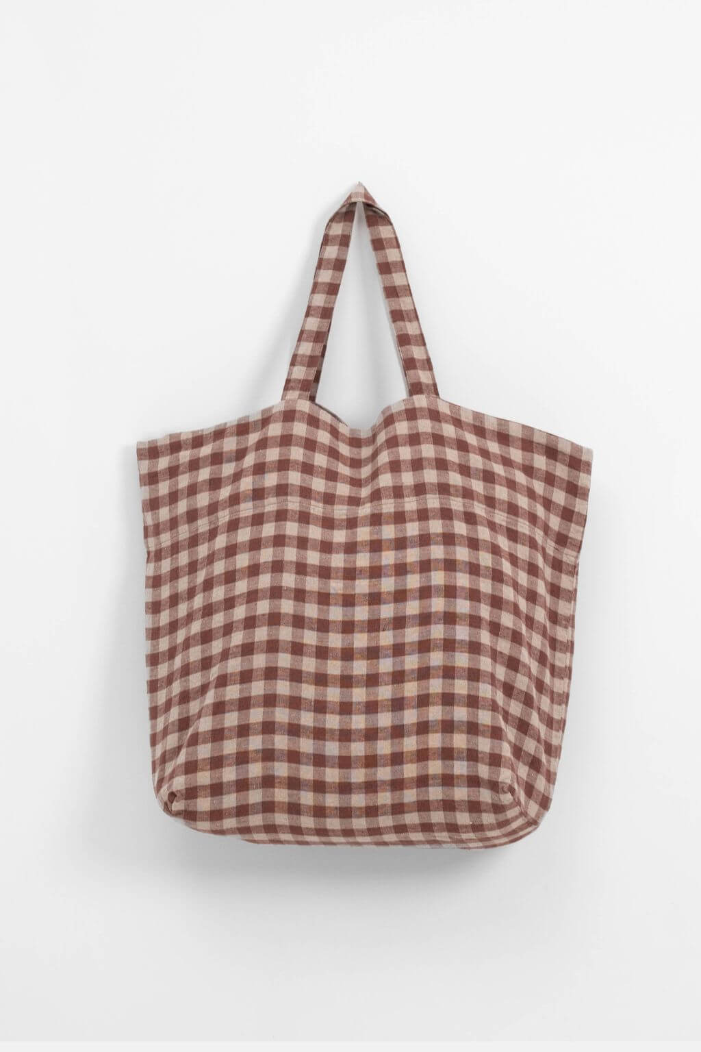 european flax linen tote shoulder bag neutral