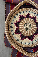 Chumil Violet Basket | Fair Trade + Handwoven