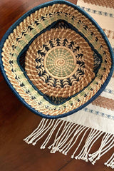Micaela Indigo Basket | Fair Trade + Handwoven