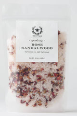 Rose Sandalwood European Sea Salt Bath Soak