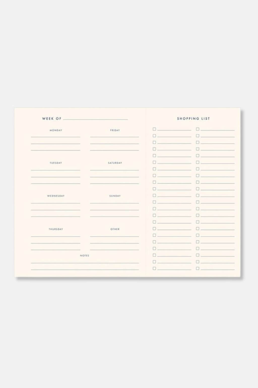 Grid Meal Planner