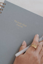 The Inner Work Journal | Guided Mental Health Journal + Wellness Workbook – Moon Linen