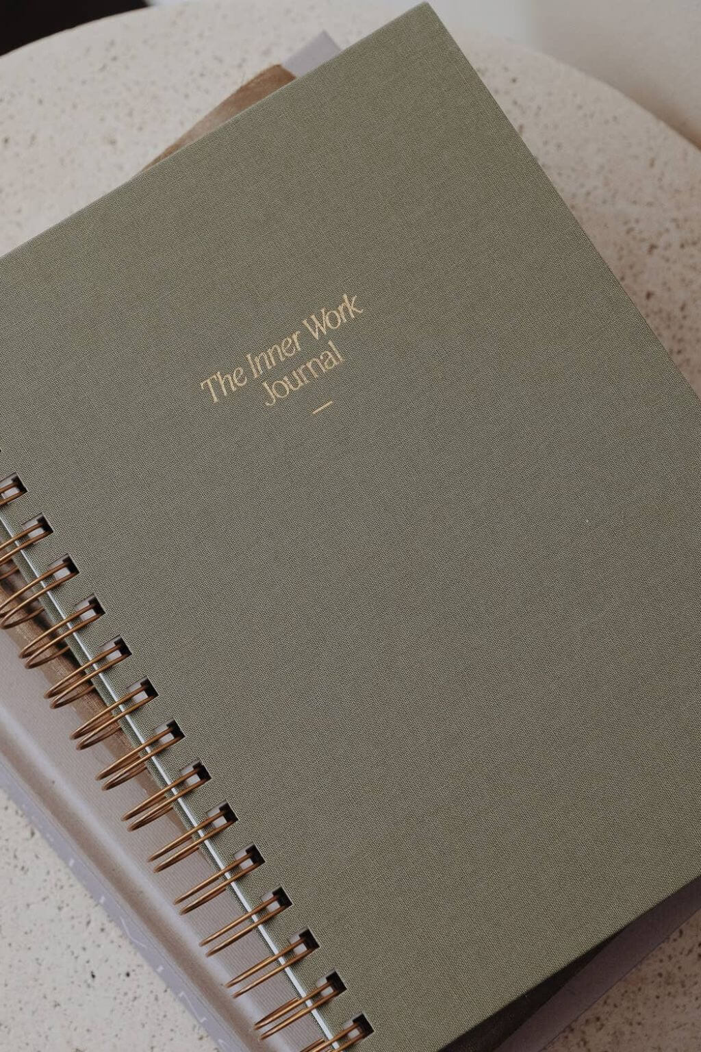 The Inner Work Journal | Guided Mental Health Journal + Wellness Workbook – Sage Linen