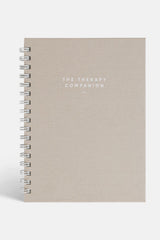The Therapy Companion | Guided Therapy Journal for Reflection + Session Notes – Sand