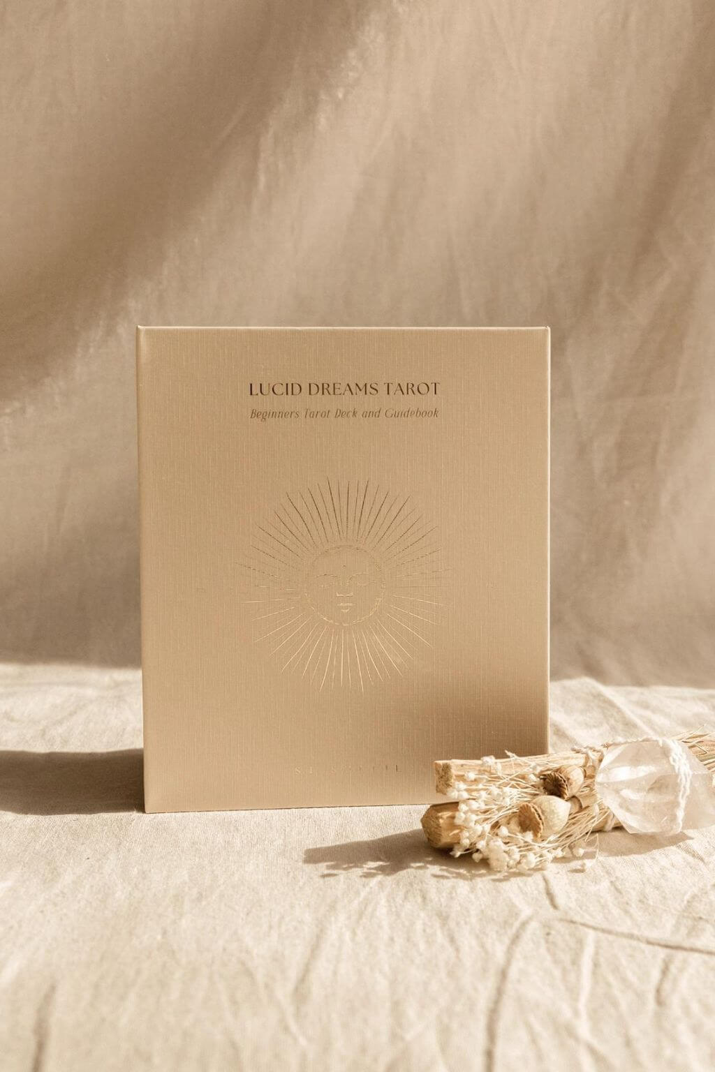 Lucid Dreams Beginner Tarot Deck with Keywords | Beige Edition IV