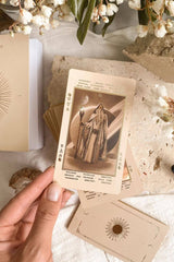 Lucid Dreams Beginner Tarot Deck with Keywords | Beige Edition IV