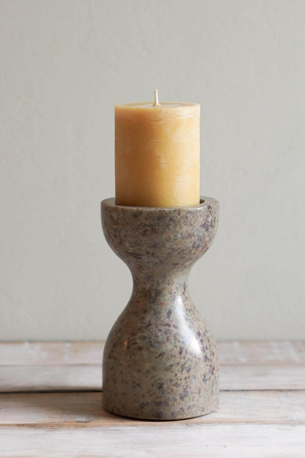 Pure Beeswax Pillar Candle, 80 hour Artisan Made