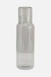 Recycled Glass Bedside Water Carafe + Drinking Glass Set