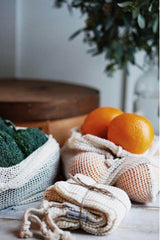 Organic Cotton Produce Bulk Bags 3pc Set